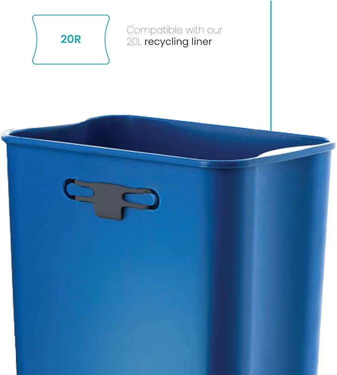 Home Zone Living 2-Pack 5 Gallon Kitchen Trash Bags - Image 7