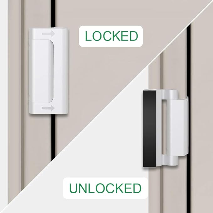 Home Security Door Reinforcement Lock - Image 9