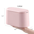 SUBEKYU 0.5 Gal Mini Countertop Trash Can - Image 2