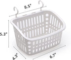 3PCS Plastic Hanging Baskets for Shower, Hanging Basket Organizer - Image 2