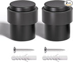 SANATO Black Cylindrical Floor Mounted Stainless Steel 304 Door Stop Door by SANATO
