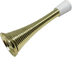 Litepak Spring Door Stop 3" Premium Heavy Duty Stopper Steel w/Plastic Bumper - Image 2
