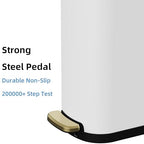 2.6 Gallon Slim Bathroom Trash Can - Image 7
