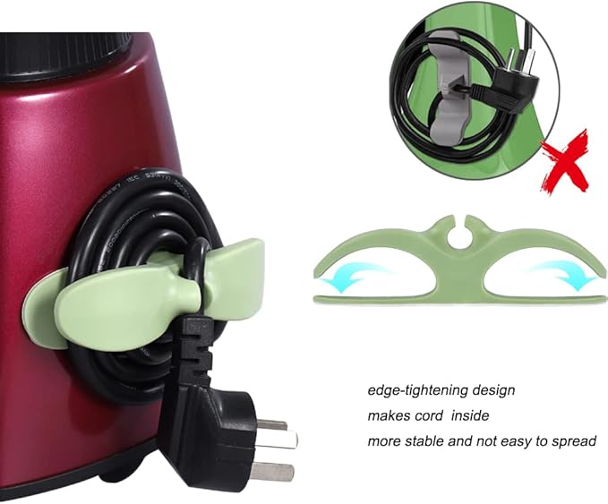 Cord Organizer for Appliances, Cord Holder Cord Wrapper for Appliances Stick on - Image 5