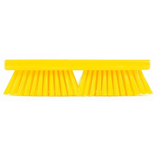 SPARTA Plastic Floor Scrub Brush, Brush Head Only, Deck Brush by SPARTA