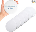 Strongest Home Wall & Door Handle Stopper 5" White Rubber Door Knob, Round Wall by STRONGESTHOME