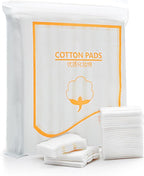 200PCS/1Bag Rectangle Organic Cotton Pads Eye Makeup Remover Pads Lint Free by Unknown