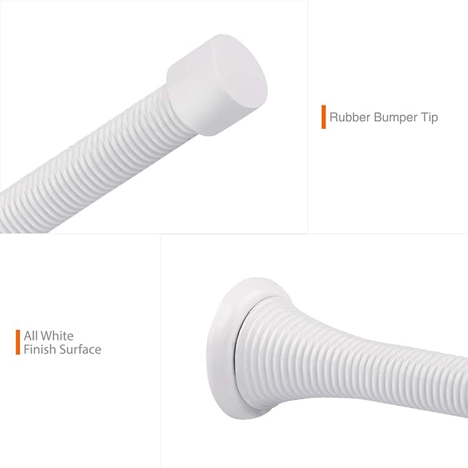 18 Pack Spring Door Stopper White - Image 4