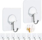 FOTYRIG Adhesive Hooks Heavy Duty Wall Sticky Hooks by FOTYRIG