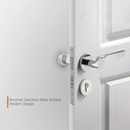 5 Pack Convex Wall Door Bumper Stop Brushed Satin Nickel – 2-1/2” Outside - Image 5