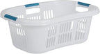Rubbermaid Large Hip-Hugger Laundry Basket/Hamper, 1.5-Bushel, Stackable by Rubbermaid