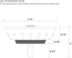 2 PCS Kitchen Sink Drain Strainer Replacement - Image 7