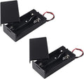 2Pcs18650 Battery Storage Case 2 Slots x 3.7V by AOICRIE