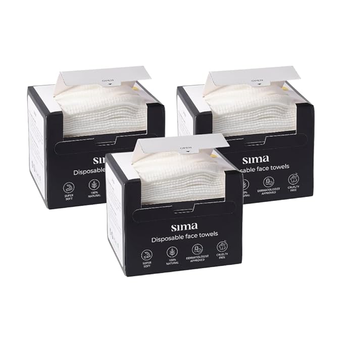 Sima Disposable Face Towels for Drying by SimaBrand