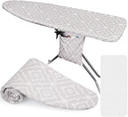 FIOBEE Ironing Board Cover and Pad Extra Thick Iron Board Pad by FIOBEE