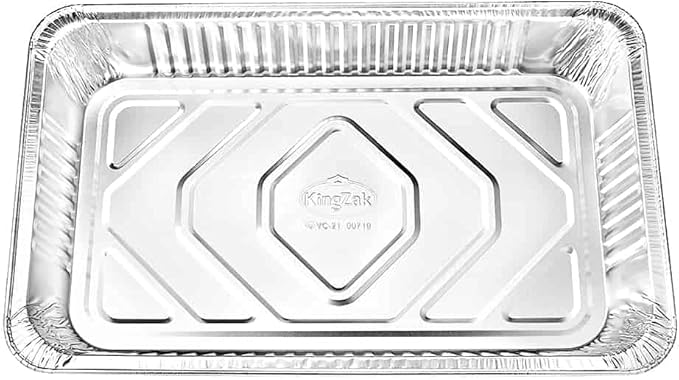 Aluminum Pans Full Size, Large Disposable Roasting & Baking Pan, Restaurants - Image 5