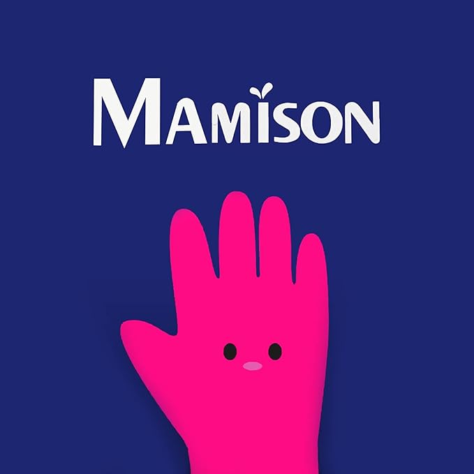 Mamison Quality Kitchen Rubber Gloves. Non-Slip Reusable Kitchen & Cleaning - Image 2