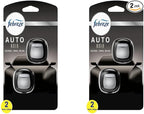 Febreze Vent Clip Car Air Freshener, Odor Eliminator, Auto Noir Scent, 4 Clips by Febreze