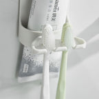 2 PCS Self-Adhesive Toothbrush Holders Wall Mounted, Water Proof Toothbrush Hook - Image 5