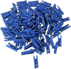 100pcs Mini Natural Wooden Clothes Photo Paper Peg Pin Clothespin Craft Clips by Unknown