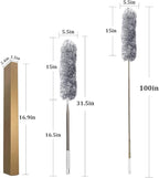DELUX Microfiber Feather Duster Extendable Duster - Image 8