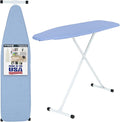 Full Size Ironing Board with Cover & Pad – USA-Made with Enhanced Grip Feet by Seymour+Home+Products