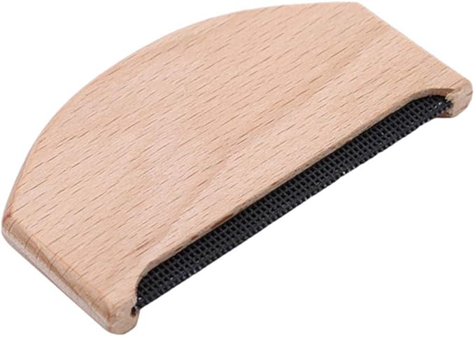 Wooden Fabric Clothes Sweater Lint Removers Manual Portable Lint Comb Garment - Image 2