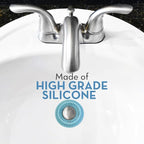 Bathroom Sink Hair Catcher for Pop-Up Drain – SinkRing 1.57" Precision Strainer - Image 4