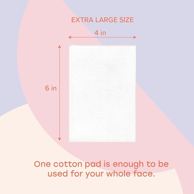 White Rabbit – Naked Cotton Classic – Premium 100% Cotton Pads - Image 6