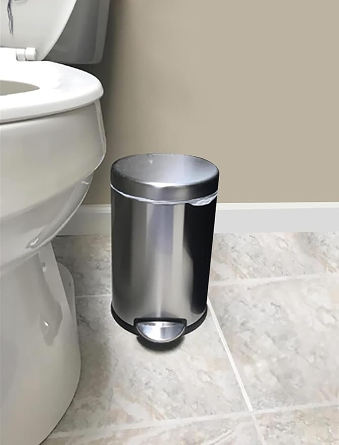 4 gallon Small Trash Bags Lavender Scented CCLINERS White Bathroom Garbage Bags - Image 7