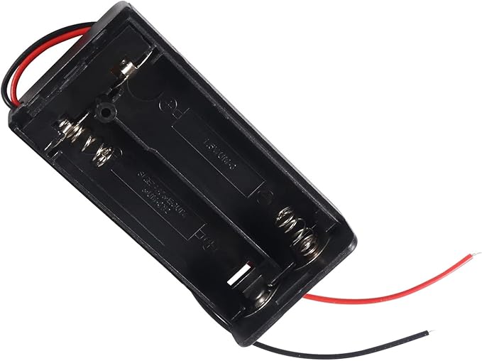 8Pcs 2 AA Battery Holder with Switch, 2X 1.5V AA Battery Holder Case with Wire - Image 3