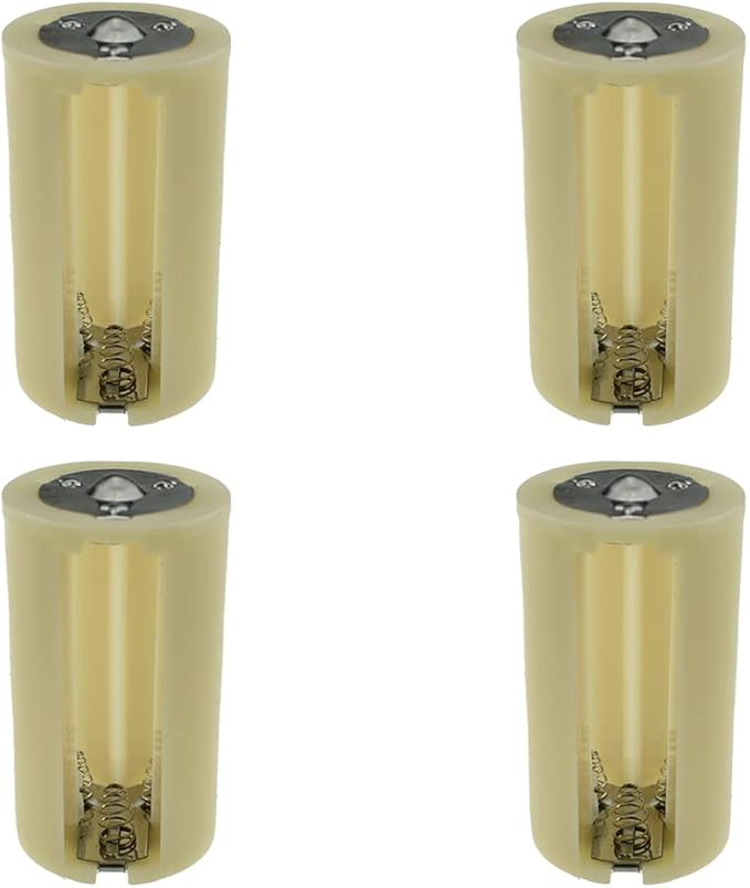 HAHIYO 3xAA Cylindrical Battery Holder Black Adapter Tube Case Not Corrode by HAHIYO