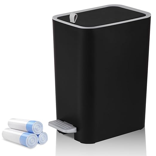 rejomiik Small Bathroom Trash Can by rejomiik