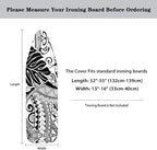 Boho Zigzag Ironing Board Cover Hawaii Tropic Monstera Standard Size 15" X 54" - Image 6