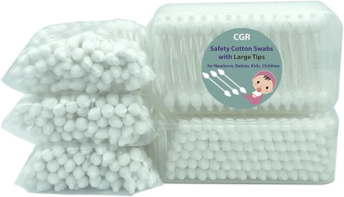 400pcs CGR Baby Safety Cotton Swabs - Image 3