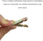 HAHIYO Cactus Painted Mini Wooden Clothespin Clip - Image 3