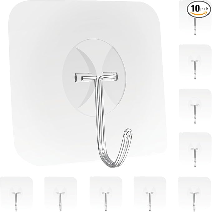 Heavy Duty Adhesive Wall Hooks by Latoxcaa-SpaceMaster