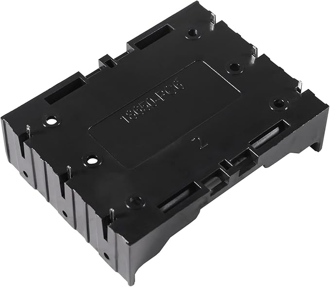 6pcs 18650 Battery Case Holder 3 Slots X 3.7V 18650 Battery Storage Box - Image 5