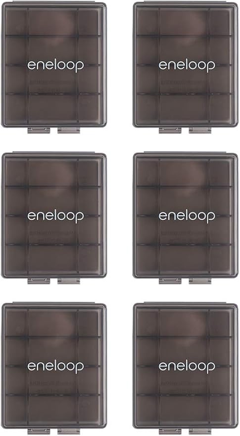 Eneloop Panasonic BQ-CASEK6SA pro Battery Storage Cases by eneloop