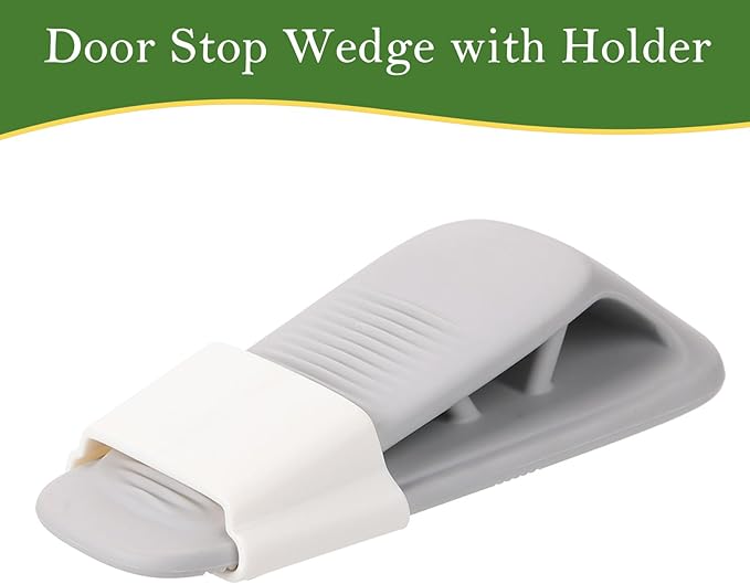 Fursafe&Q Rubber Door Stoppers for Bottom of Door, Door Stop Wedge - Image 8