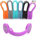 SUNFICON 6 Pack Magnetic Cord Organizers Cable Clips Cable Straps Silicone by SUNFICON