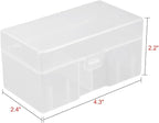 uxcell Hard Plastic Large Battery Storage Box Holder Organizer Protective - Image 4
