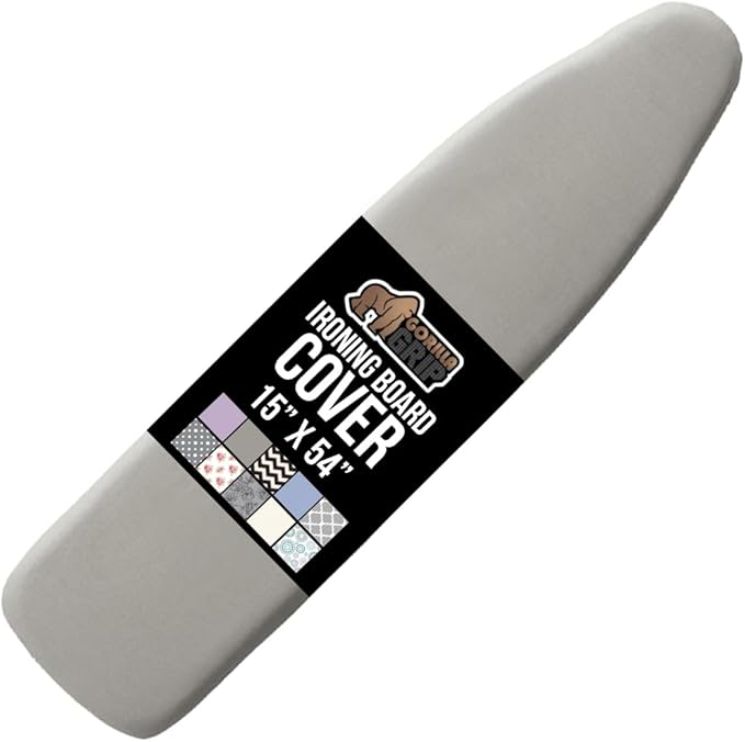 GORILLA GRIP The Original Ironing Board Cover and Pad, Silicone Coating by GorillaGrip