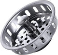 Stainless Steel Kitchen Sink Basket Strainer Replacement by VARNAHOME