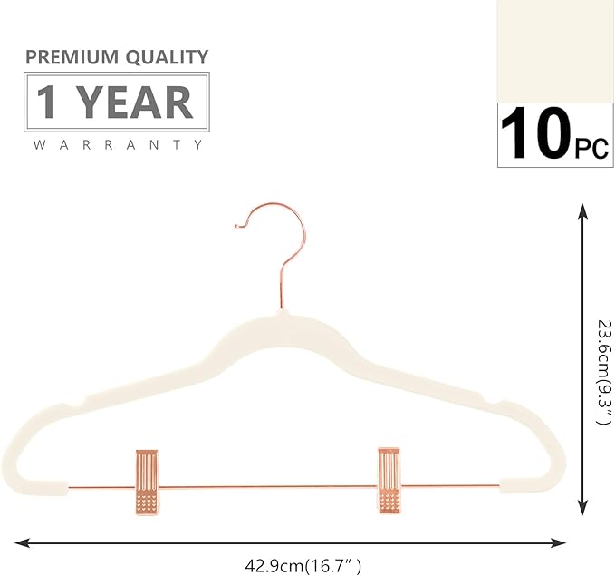 MIZGI Premium Velvet Pants Hangers - Image 2