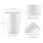 Monarch Abode Metal Bathroom Trash Can – Waste Basket - Image 2