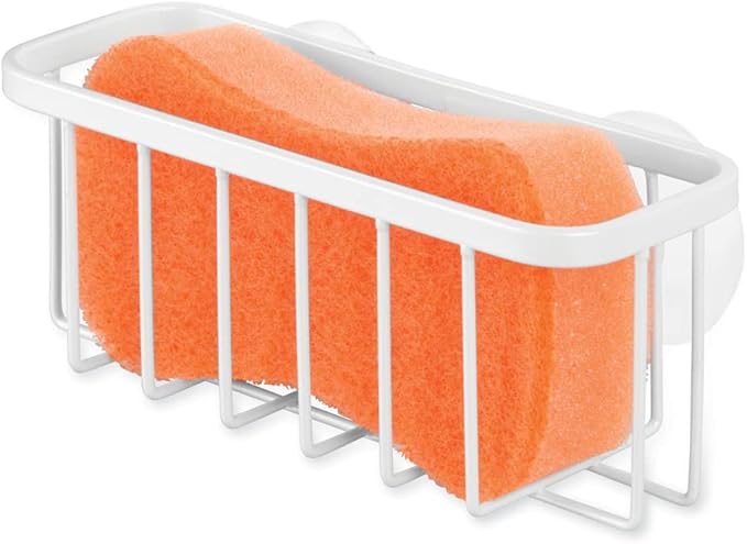 iDesign Rust-Resistant Stainless Steel Sponge Holder by iDesign