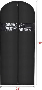 Univivi 16 Pack Suit Cover Bags 60 Inch Garment Bags - Image 2