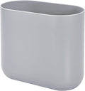 iDesign Small Slim Plastic Bathroom Trash Can, Garbage Can by iDesign