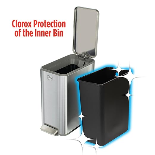 Clorox Slim Trash Can - Image 3